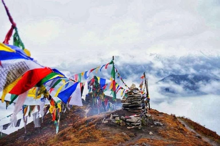 Dzongri Trek Sikkim trail view